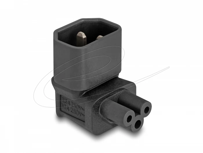DELOCK IEC Táp Fekete 4cm 80471