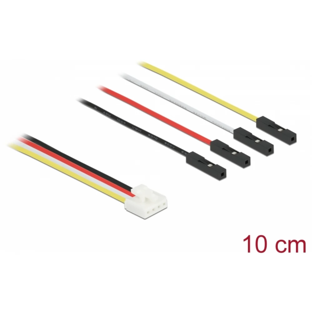 DELOCK IOT Grove átalakító kábel 4 db. tűs apa - 4 db. Jumper anya 10 cm hosszú