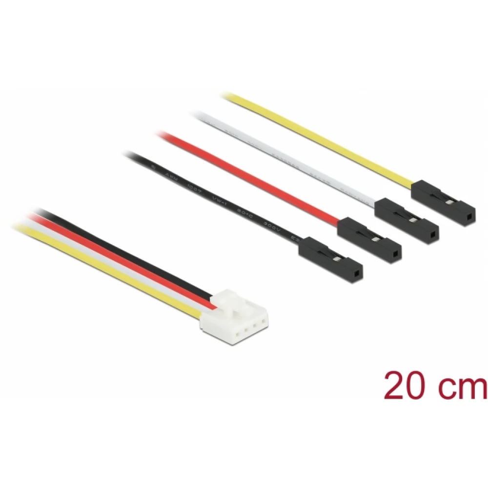 DELOCK IOT Grove átalakító kábel 4 db. tűs apa - 4 db. Jumper anya 20 cm hosszú