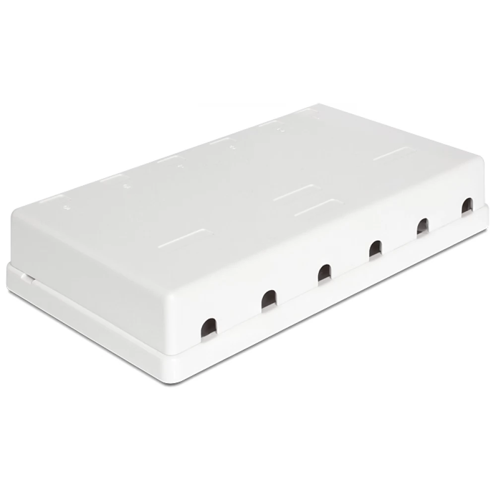 DELOCK Keystone Surface Mounted Box 6 Port