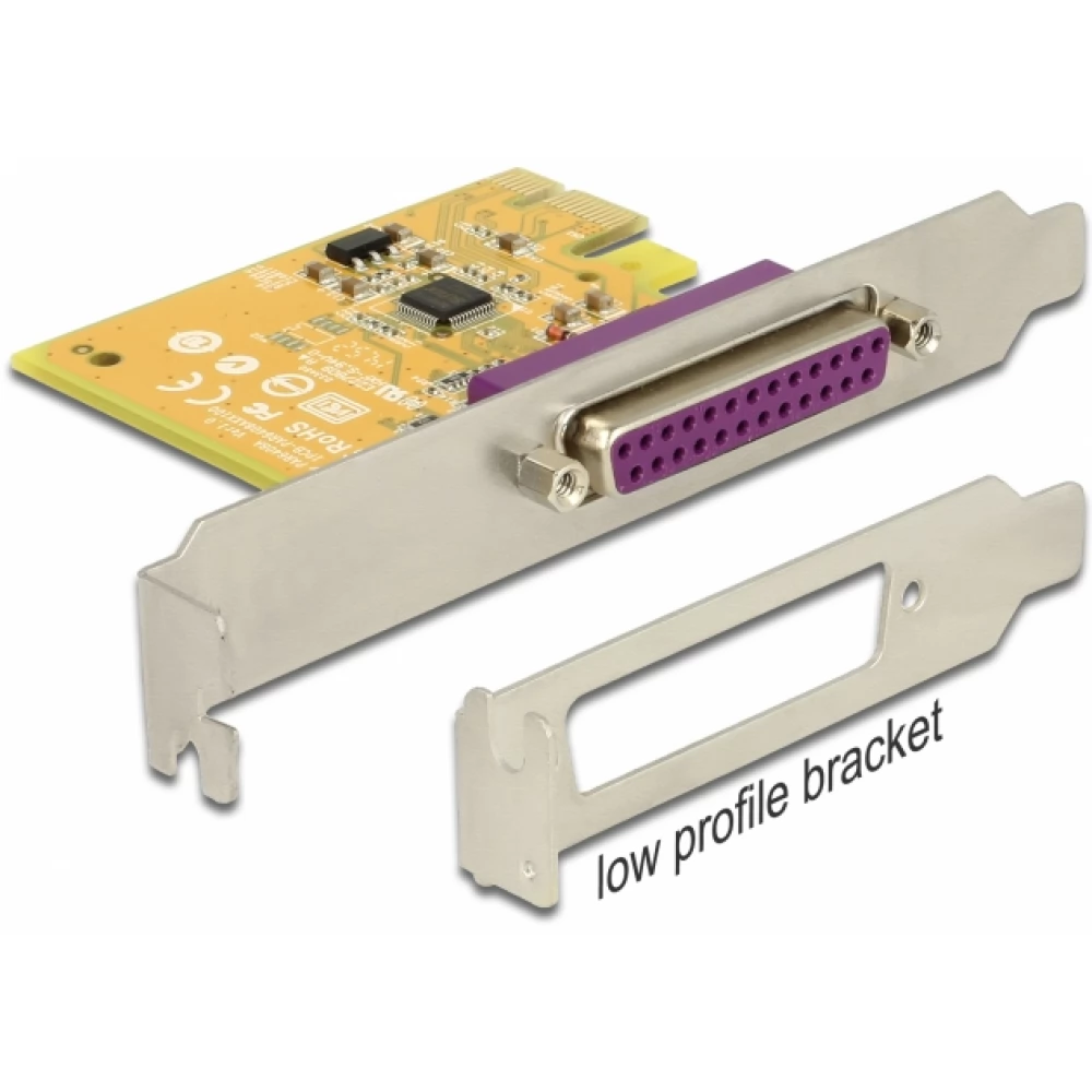 DELOCK PCI Express-kártya - 1 x párhuzamos