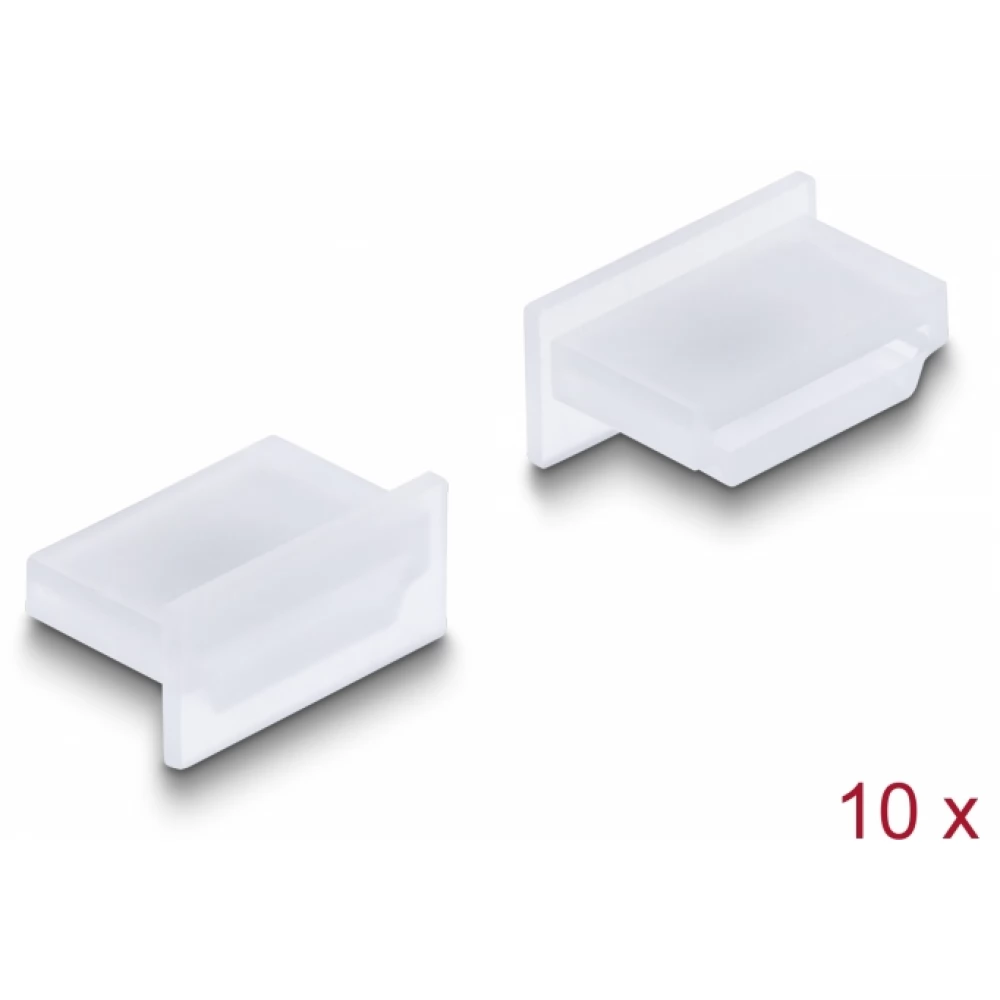 DELOCK Porvédő HDMI A típusú kimenethez fogantyú nélkül 10 db áttetsző