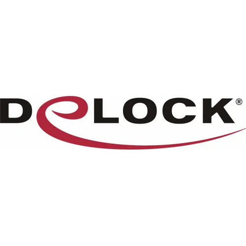 DELOCK SATA + Táp Tápkábel Fekete 40cm 60141