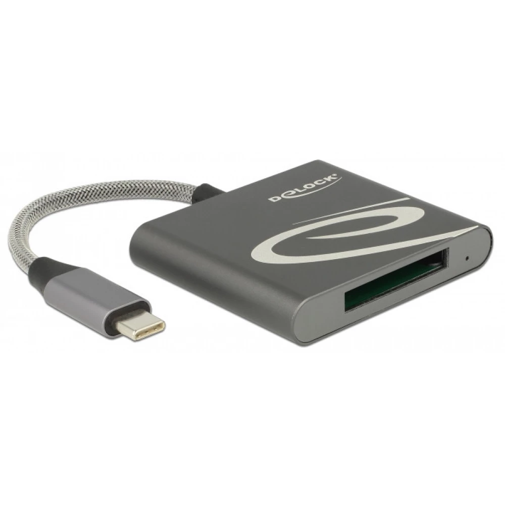DELOCK USB Type-C kártyaolvasó XQD 2.0 memóriakártyákhoz