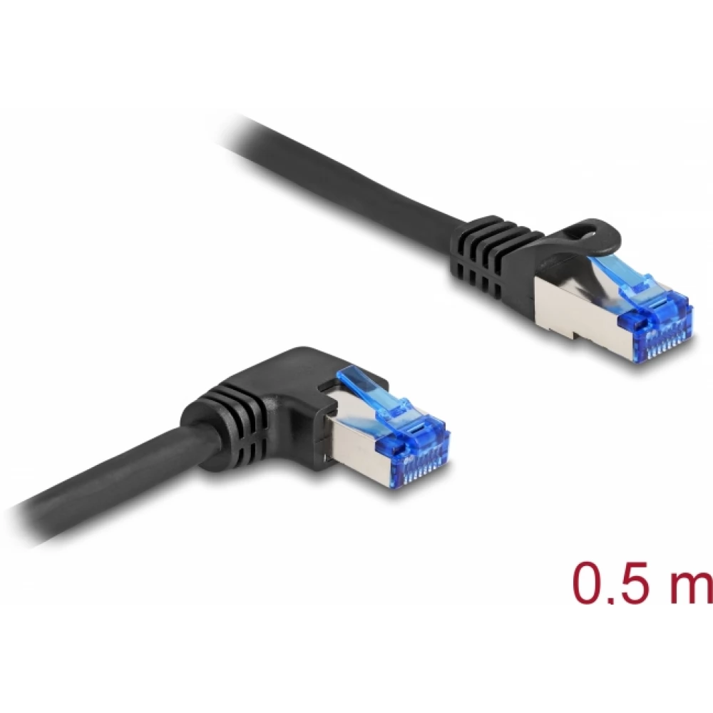 DELOCK UTP Összekötő Fekete 50cm 80221