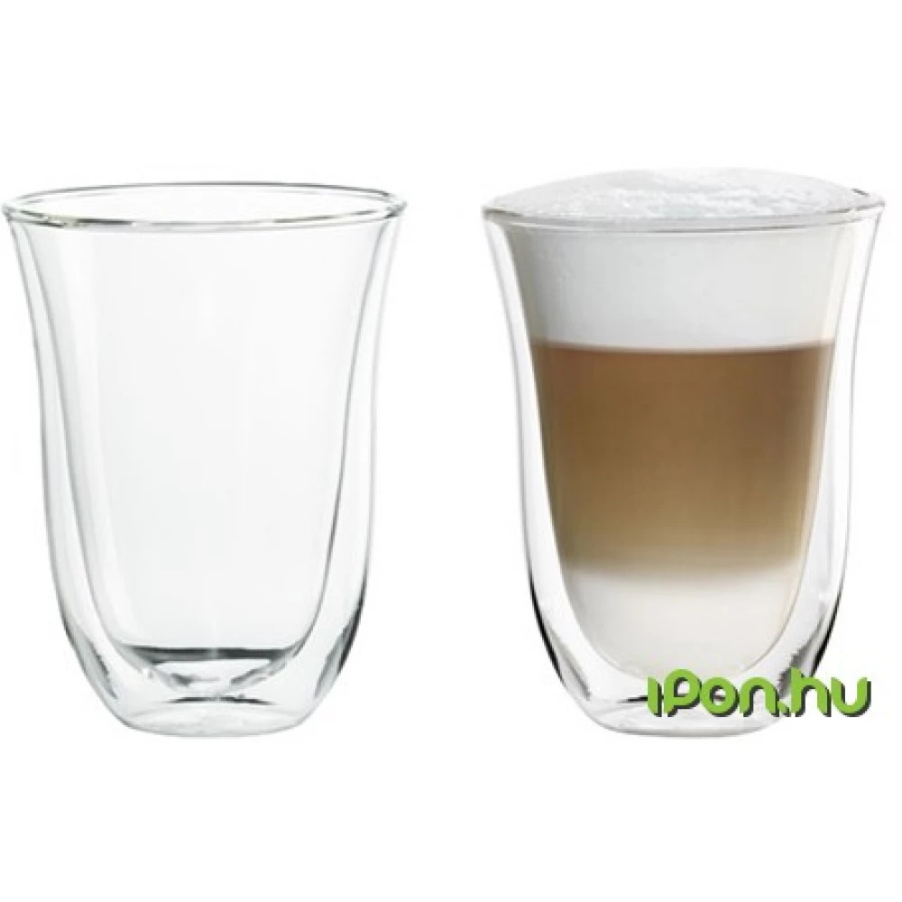 DELONGHI 5513214611 220ML 2 DB Latte macchiato pohár