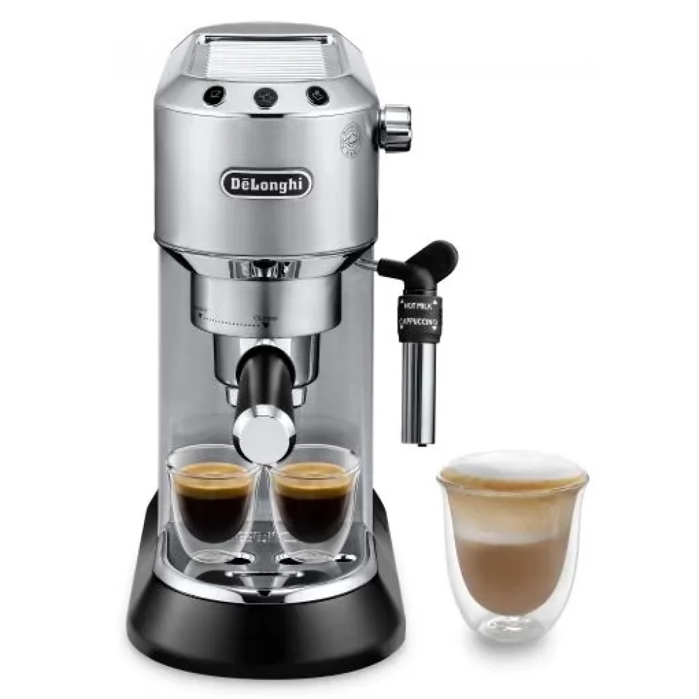 DELONGHI EC 685.M Dedica Style eszpresszó kávéfőző 1300 W 1.1 l metál