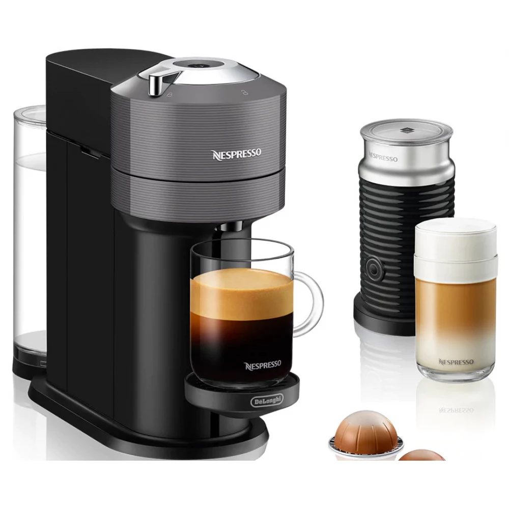DELONGHI ENV120.GY Vertuo Next Nespresso kávéfőzőgép kapszulás 1500 W 1.1 L sötétszürke