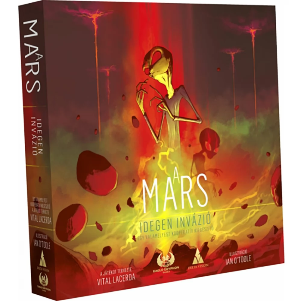 DELTA VISION A Mars - Idegen Invázó társasjáték