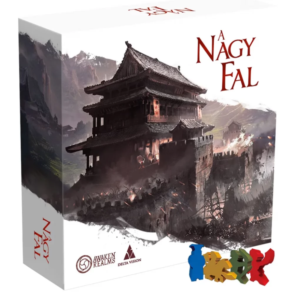DELTA VISION A Nagy Fal - Fa figurákkal társasjáték