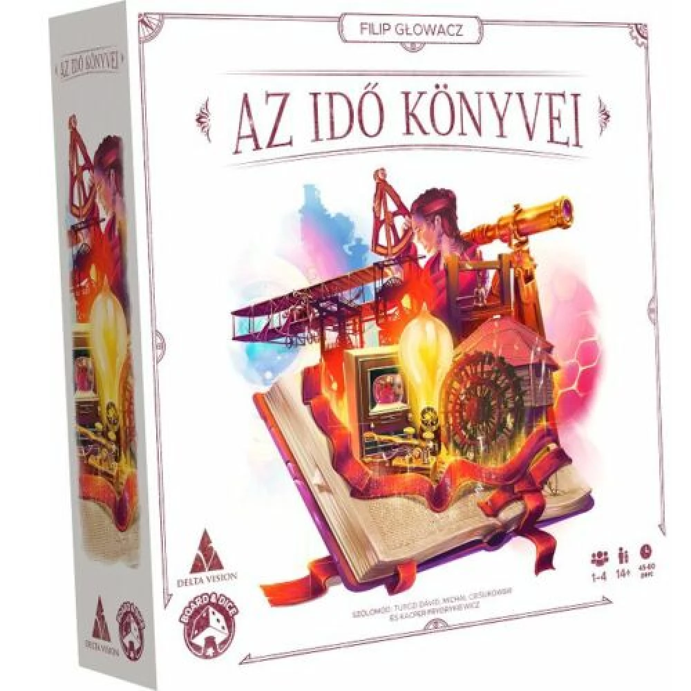 DELTA VISION Az idő könyvei társasjáték