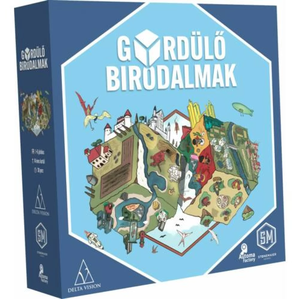 DELTA VISION Gördülő birodalmak társasjáték