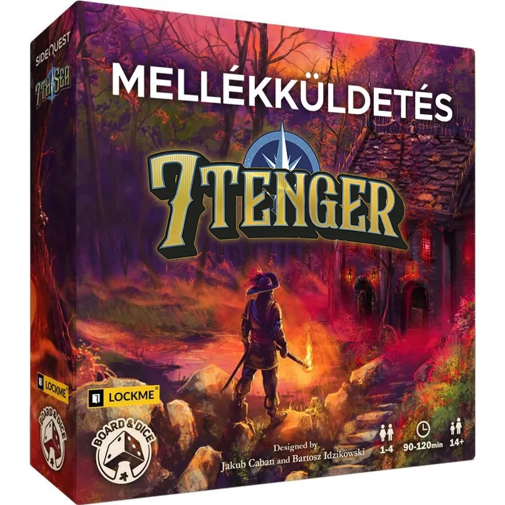 DELTA VISION Mellékküldetés: 7 tenger társasjáték
