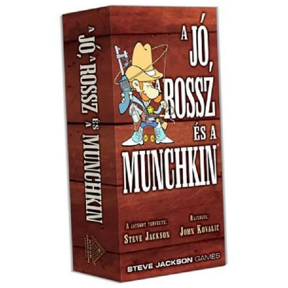 DELTA VISION Munchkin A jó a Rossz és a Munchkin társasjáték