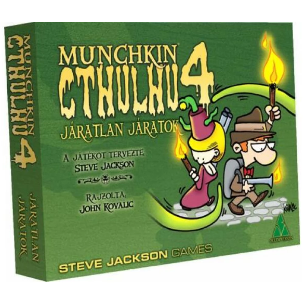 DELTA VISION Munchkin Cthulhu 4 - Járatlan járatok társasjáték kiegészítő