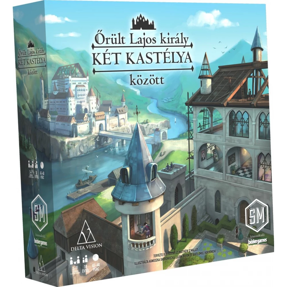 DELTA VISION Őrült Lajos király két kastélya között társasjáték