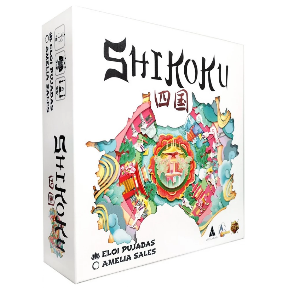 DELTA VISION Shikoku társasjáték