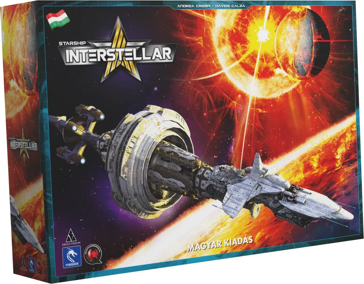 DELTA VISION Starship Interstellar társasjáték