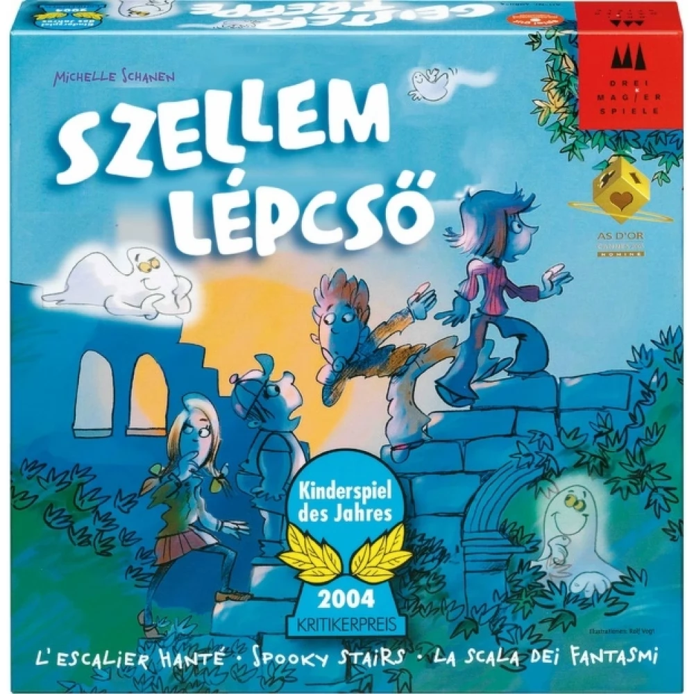 DELTA VISION Szellemlépcső társasjáték