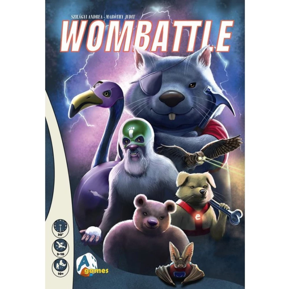 DELTA VISION Wombattle társasjáték