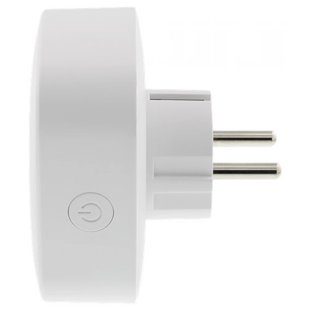DELTACO SH-P01E beltéri konnektor 10A WIFI energia monitoring