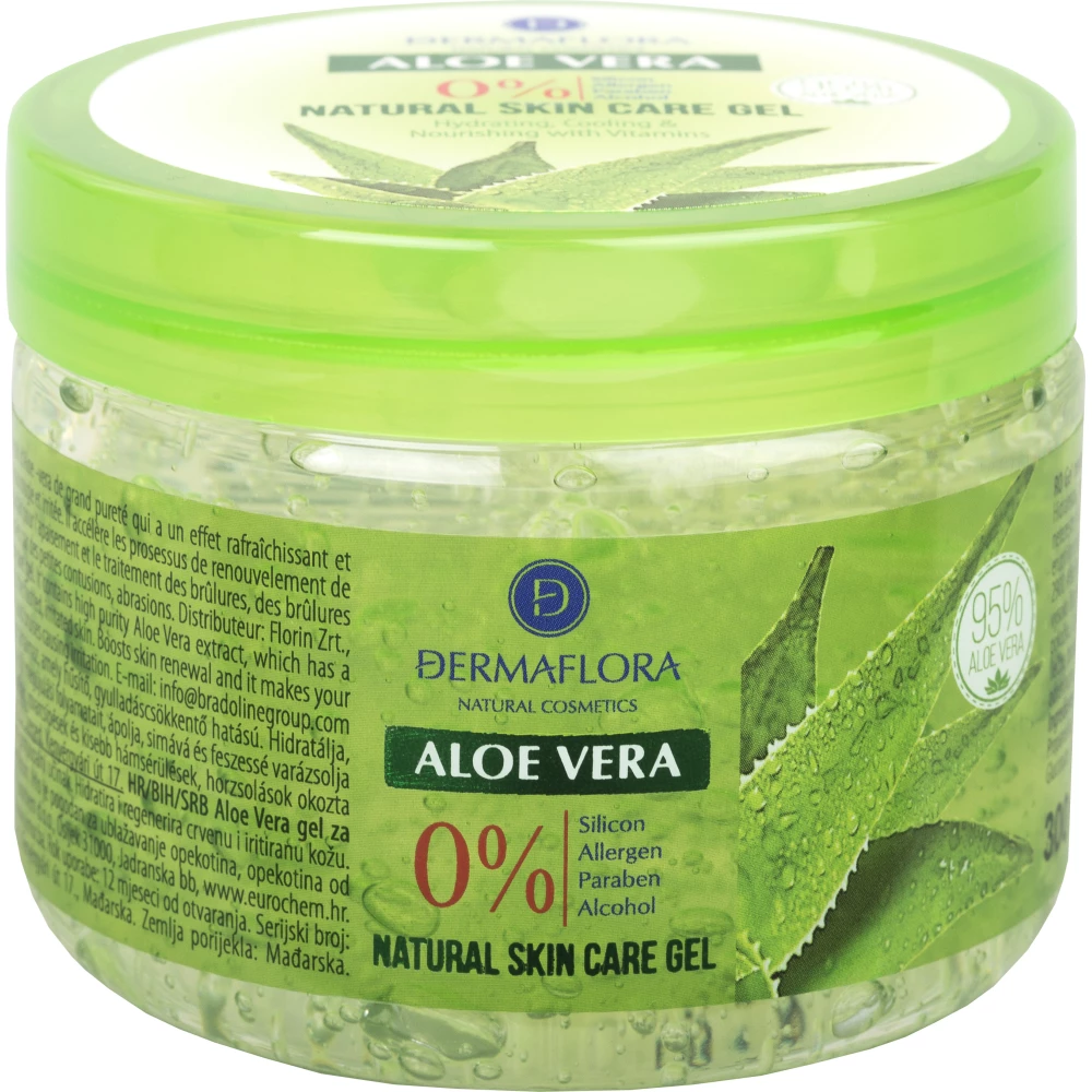DERMAFLORA Dermaflora 0% aloe vera gél 300 ml