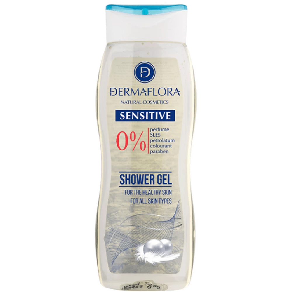 DERMAFLORA Dermaflora 0% tusfürdő sensitive with msm 250 ml