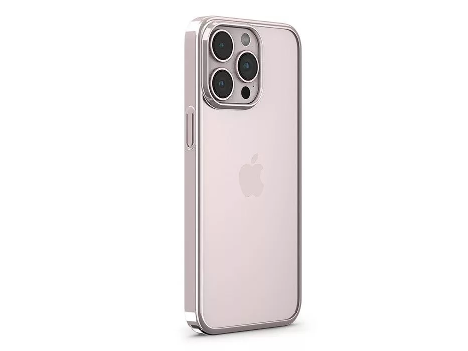DEVIA Glimmer Series tok iPhone 16 Pro rózsaarany
