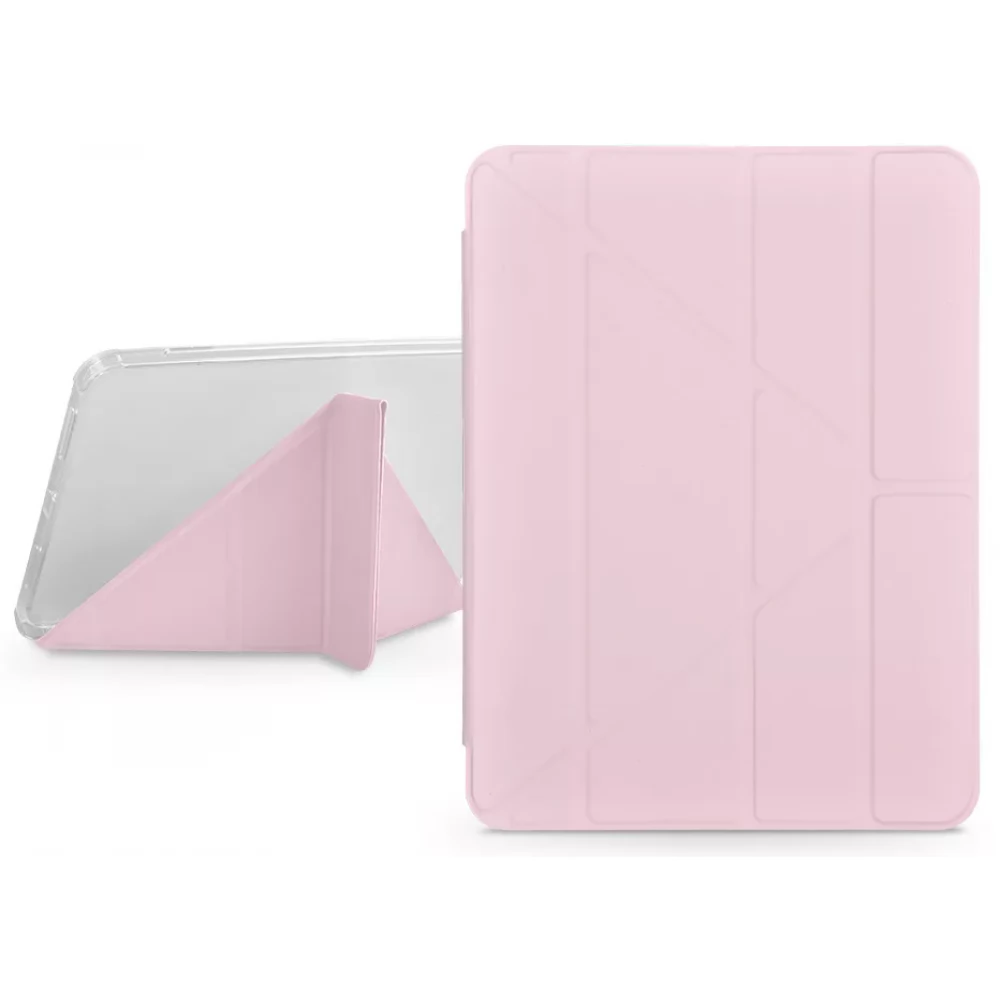 DEVIA Tablet tok (Smart Case) on/off funkcióval Apple Pencil tartóval Apple iPad Air 4 (2020)/iPad Air 5 (2022) 10.9/iPad Pro 11 (2022) rózsaszín