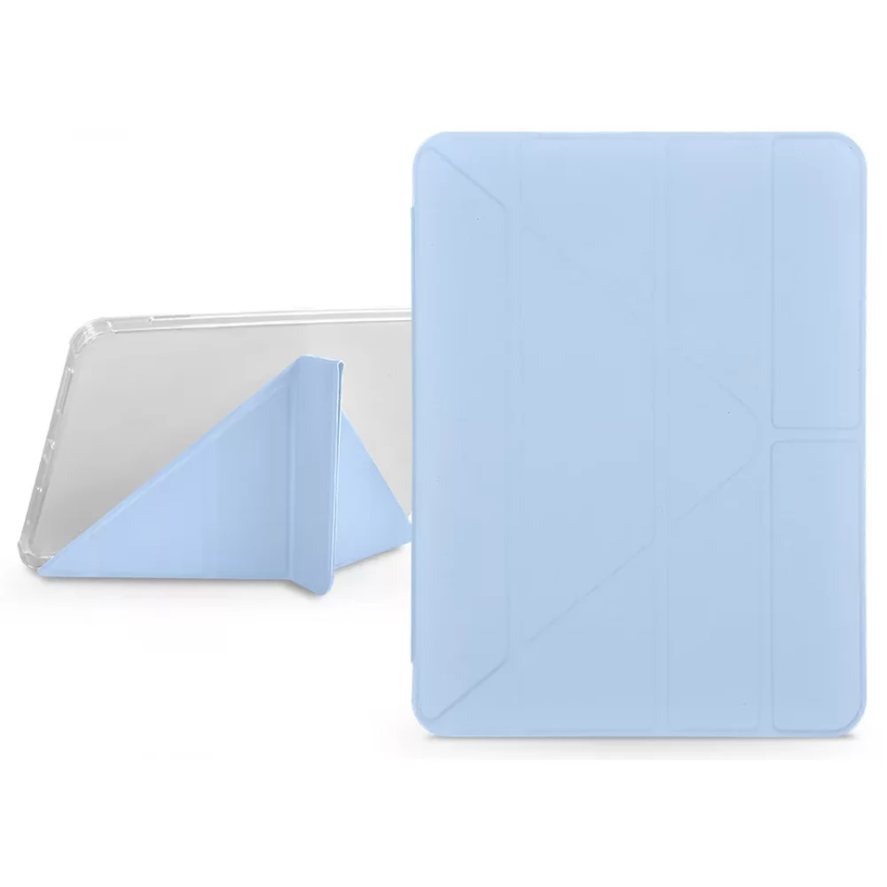 DEVIA Tablet tok (Smart Case) on/off funkcióval Apple Pencil tartóval Apple iPad 10.2 (2019/2020/2021) kék