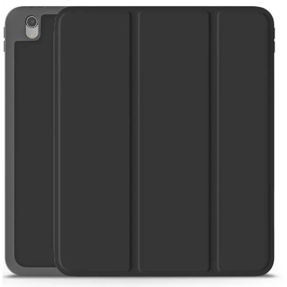 DEVIA Tablet tok (Smart Case) on/off funkcióval Apple Pencil tartóval Apple iPad 10.9 (2022) v2 fekete