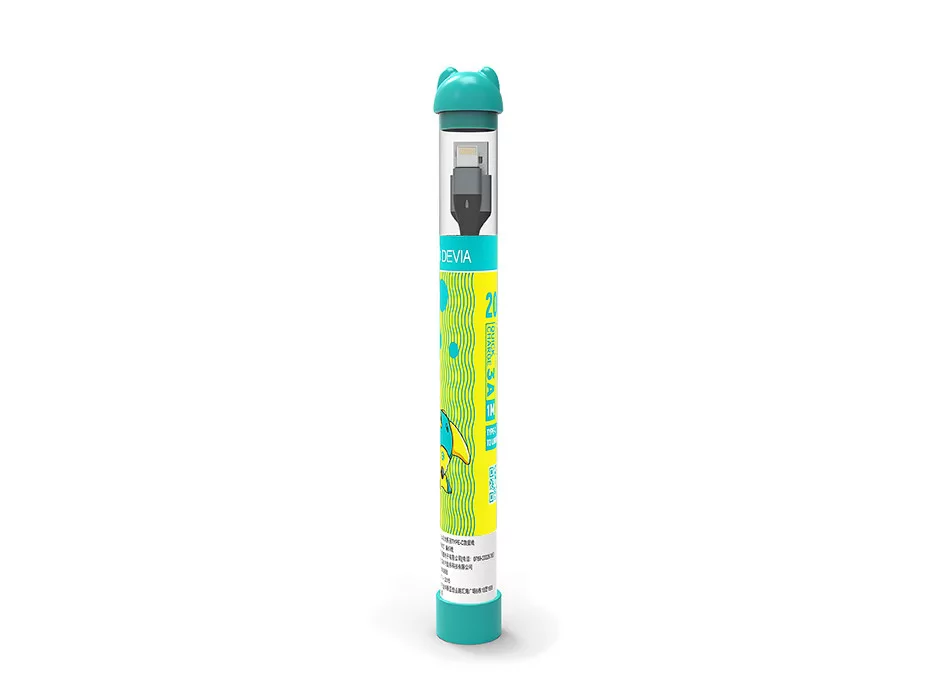 DEVIA USB Lightning Töltő/adat Fekete 1m ST101708