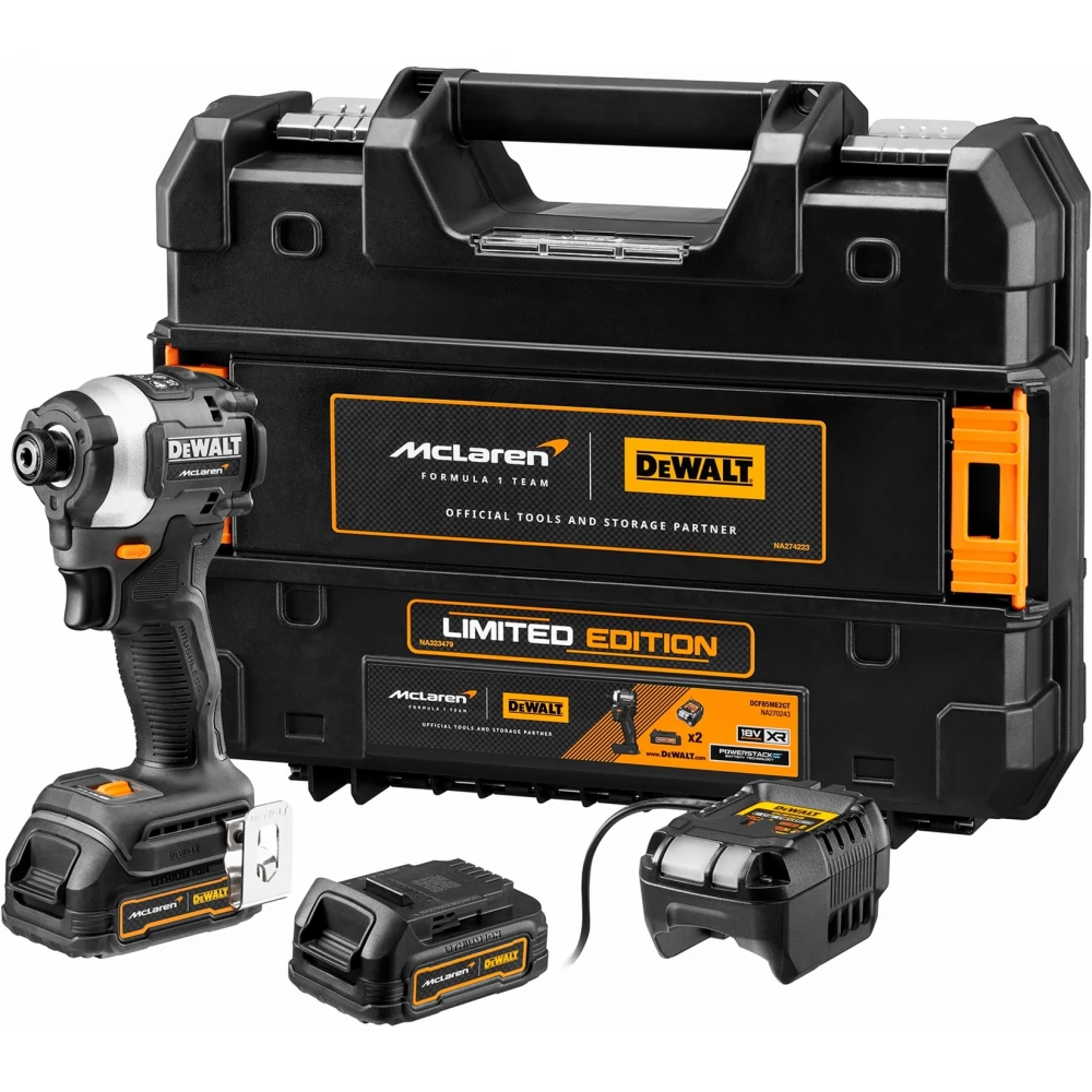DEWALT DCF85ME2GT McLaren Design Akkumulátoros ütvecsavarozó