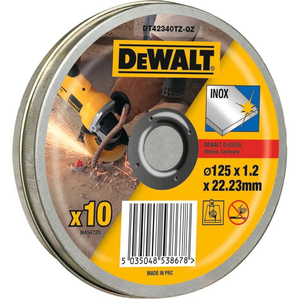 DEWALT DT42340TZ-QZ Vágókorong 125mm 10 db