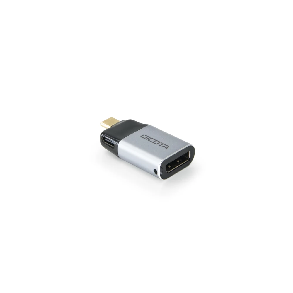 DICOTA USB 2.0 Type C Mini DisplayPort Átalakító Fekete-Ezüst 2cm D32046