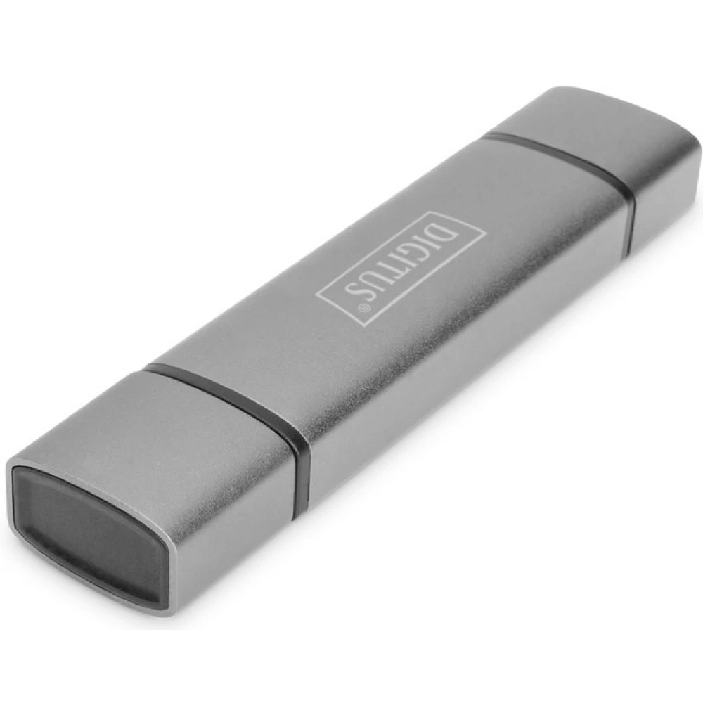 DIGITUS DA-70886 Dual Card Reader Hub USB-C