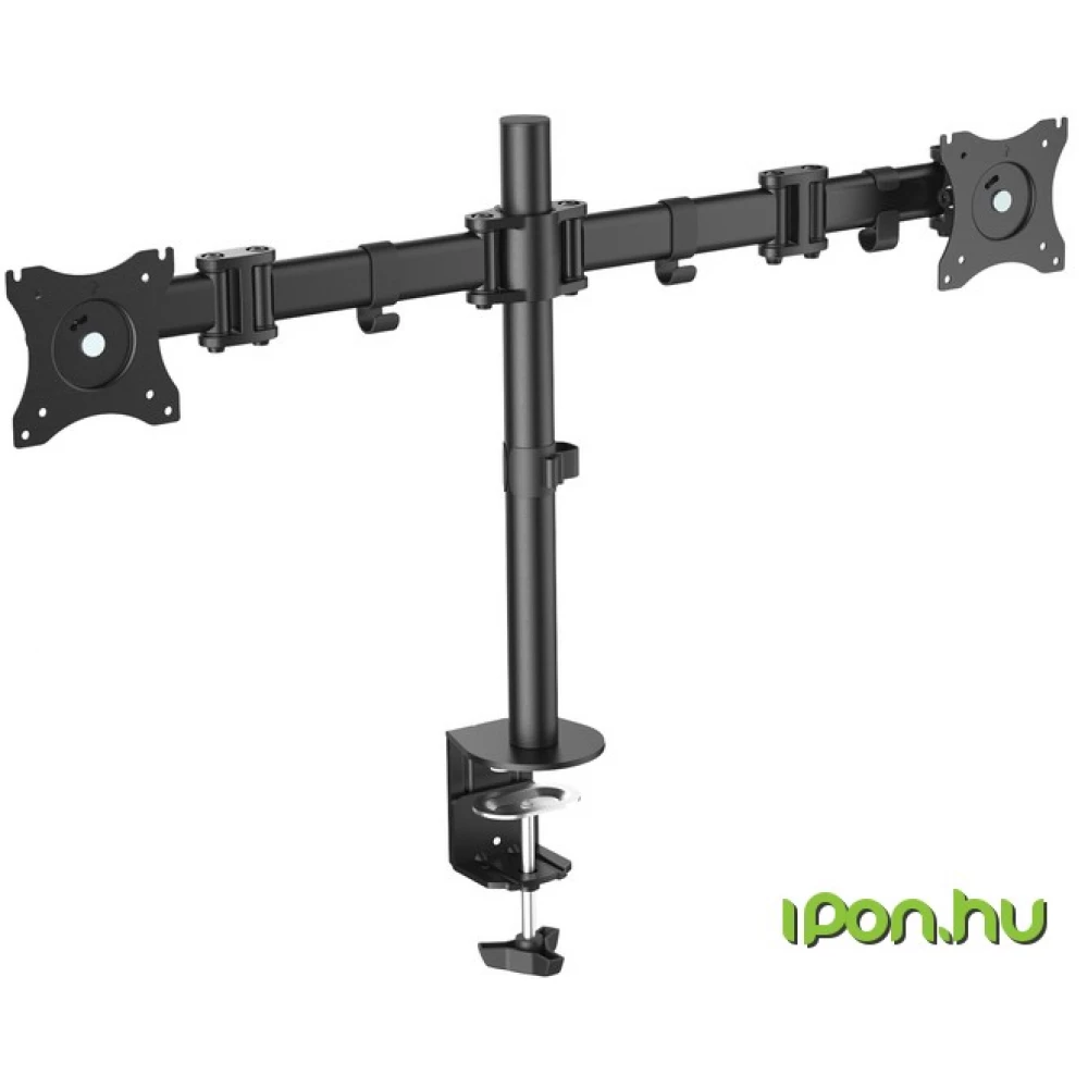DIGITUS DA-90349 Universal Dual Monitor Stand with clamping assembly
