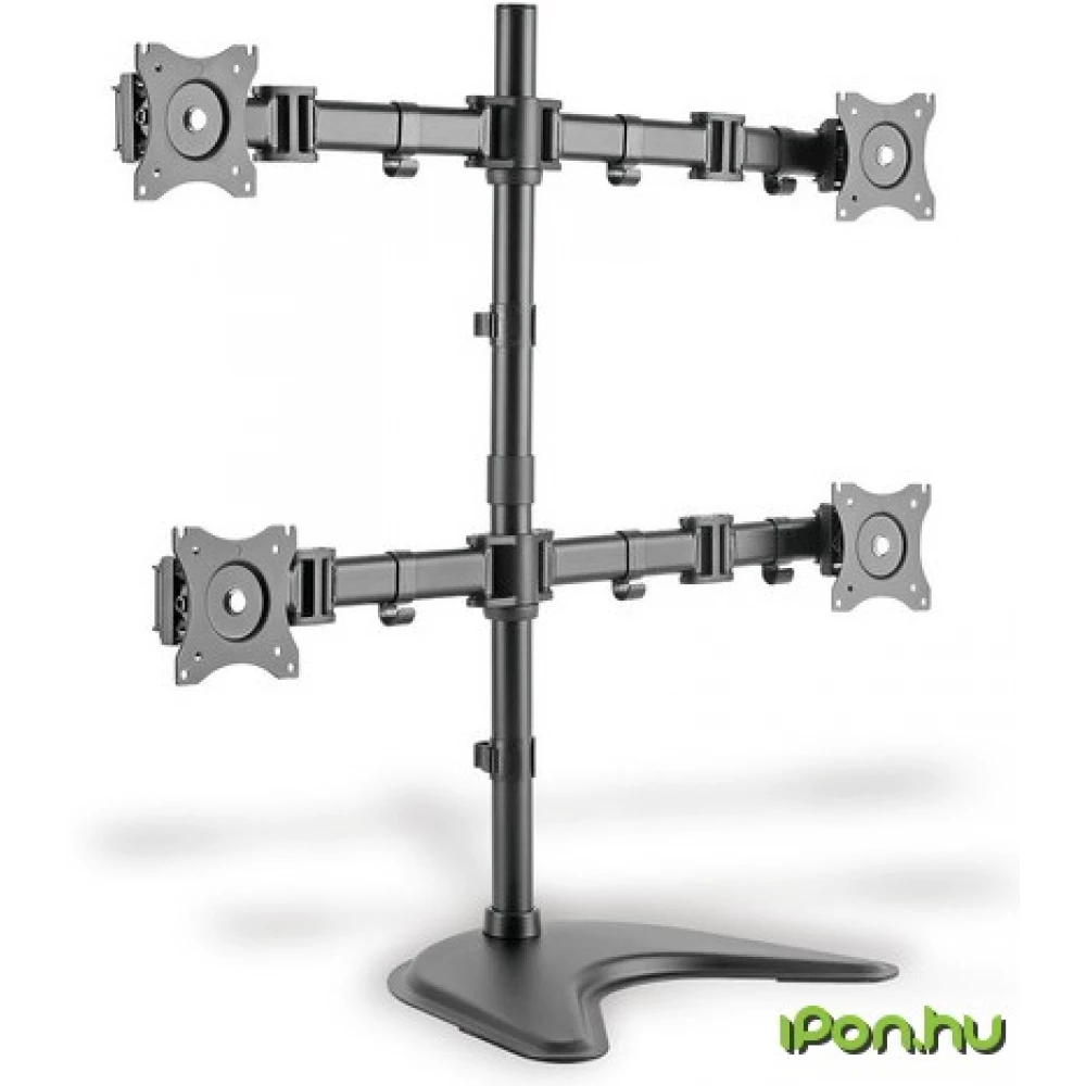 DIGITUS DA-90364 Universal Quad Monitor mount stand/clamp option
