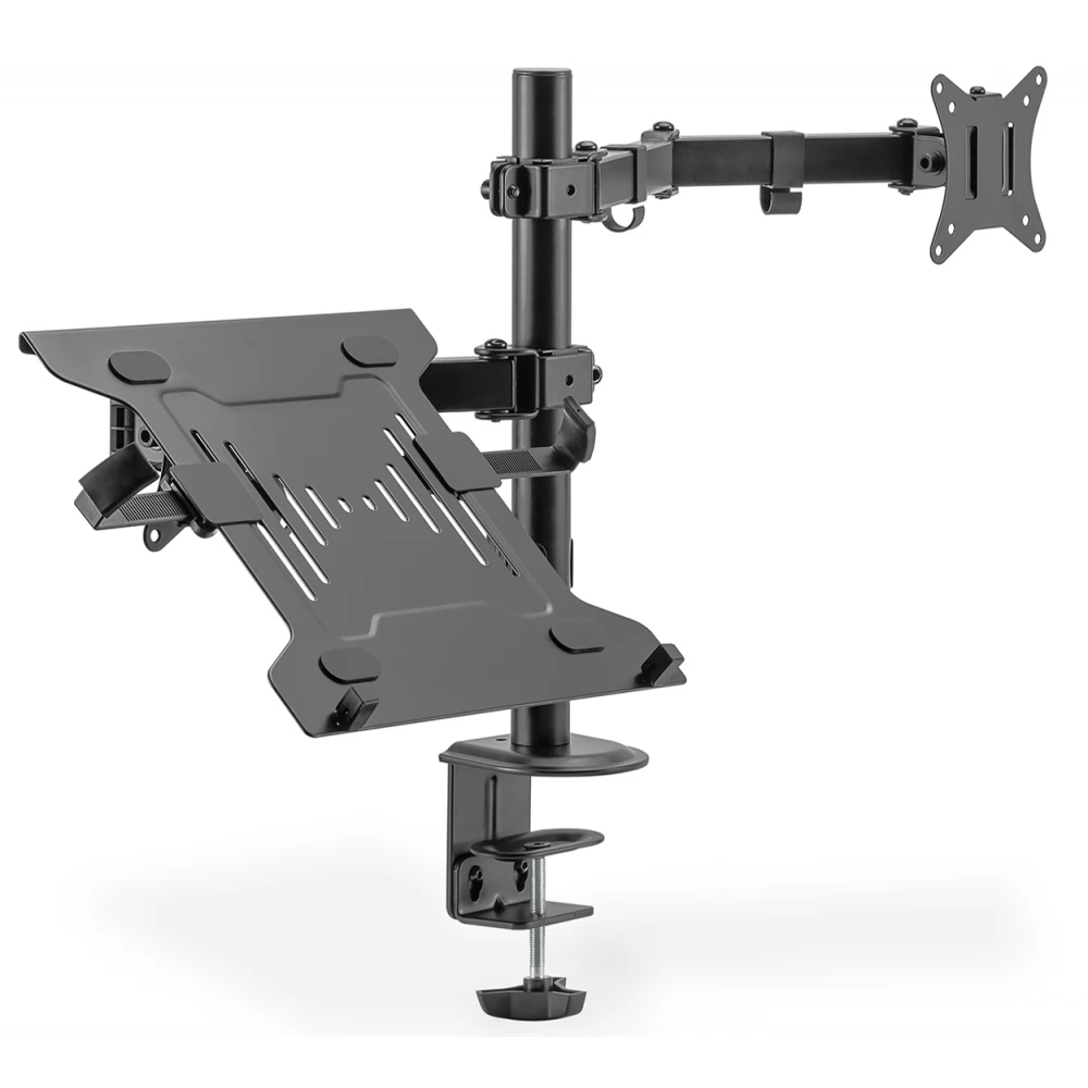DIGITUS DA-90436 Universal monitor mount with notebook holder