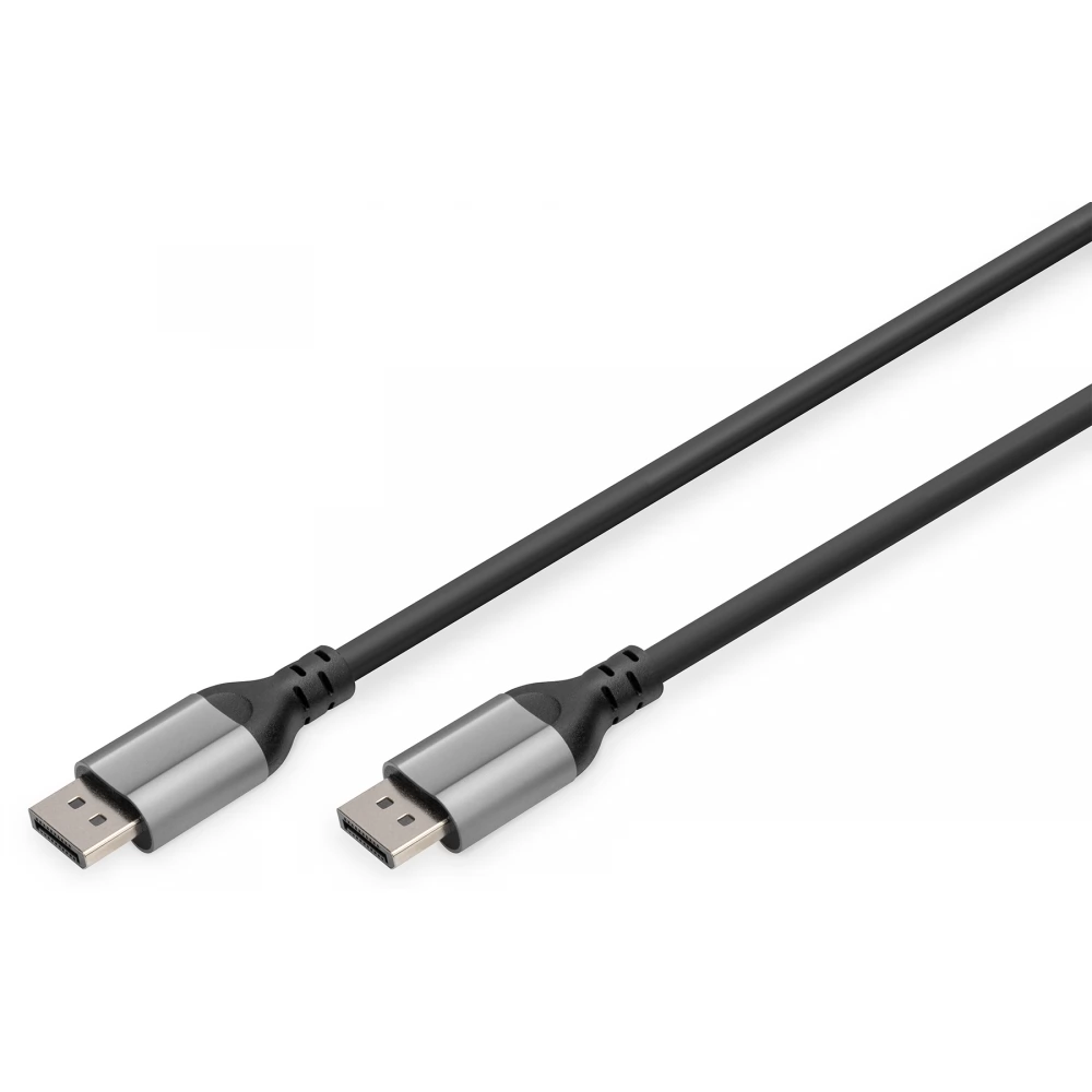 DIGITUS DisplayPort 1.4 Összekötő Fekete 1m DB-340105-010-S
