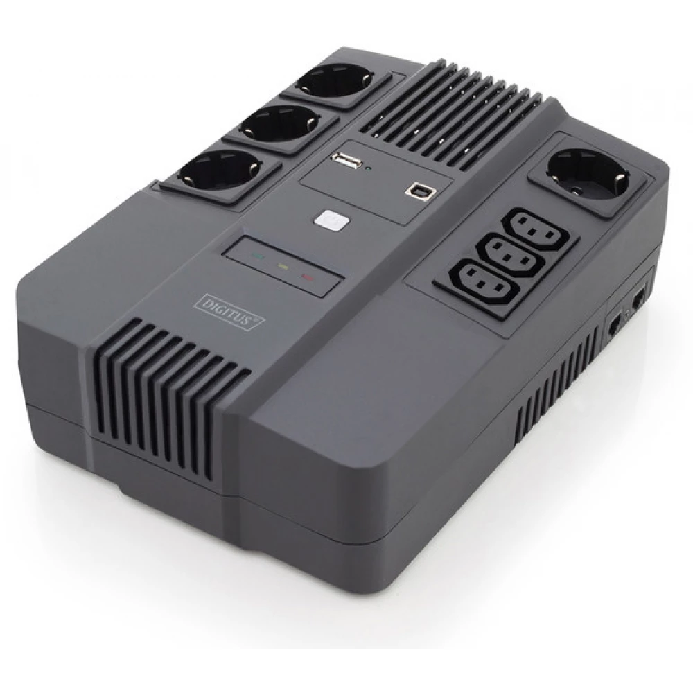 DIGITUS DN-170110 All-in-One UPS 600VA/360W LED