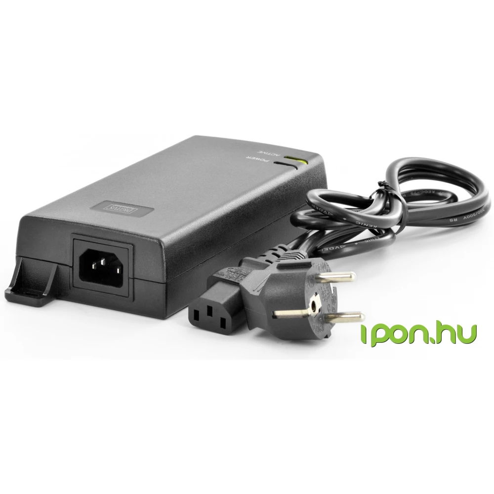 DIGITUS DN-95104 Gigabit Ethernet PoE+ 802.3af/at 60W tápfeladó