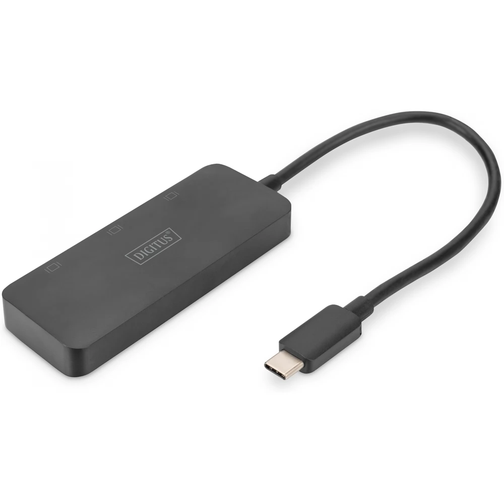 DIGITUS DS-45334 3-Port MST Video Hub USB-C - 3x DisplayPort