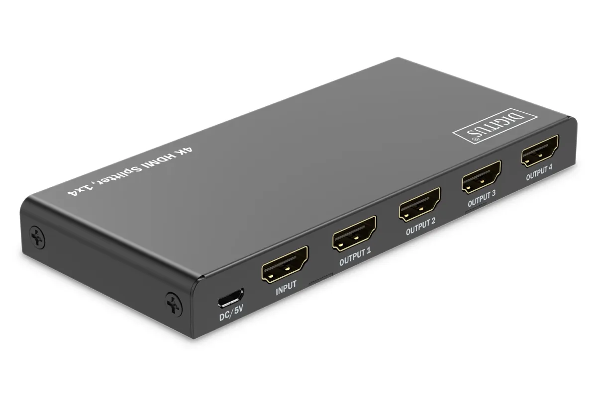 DIGITUS DS-55337 4K HDMI Splitter 1x4