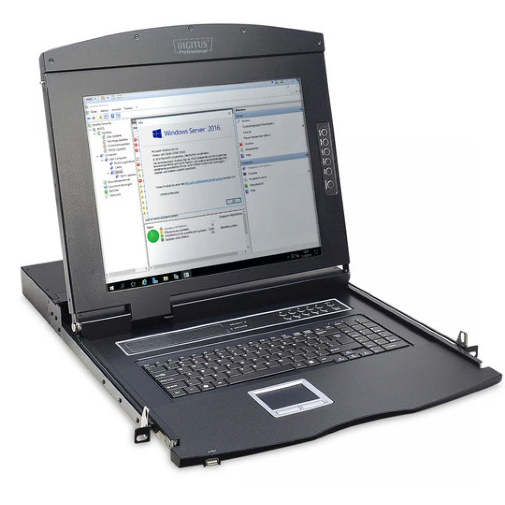 DIGITUS DS-72210-2GE Modular console with 17" TFT
