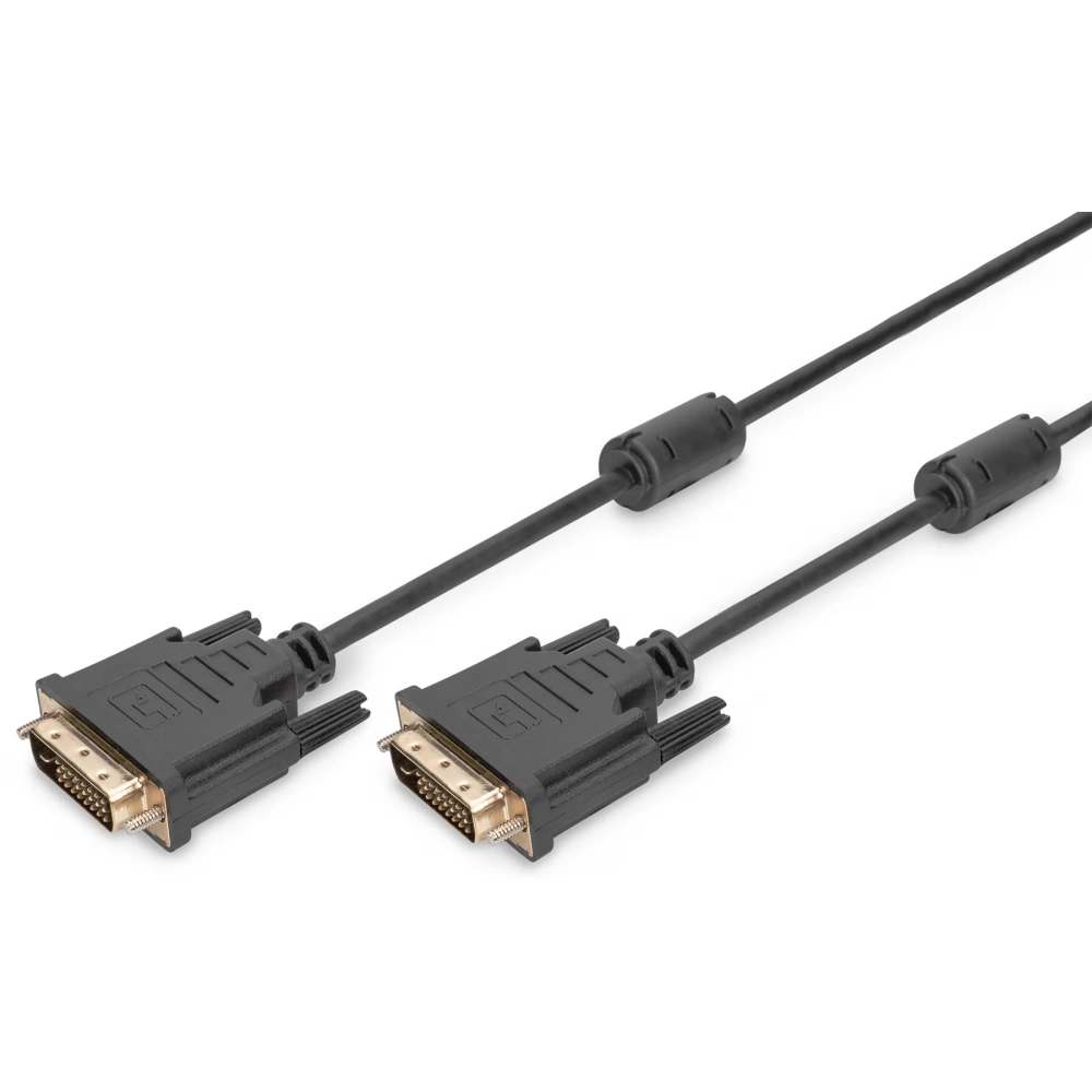 DIGITUS DVI-D Összekötő Fekete 3m DB-320101-030-S