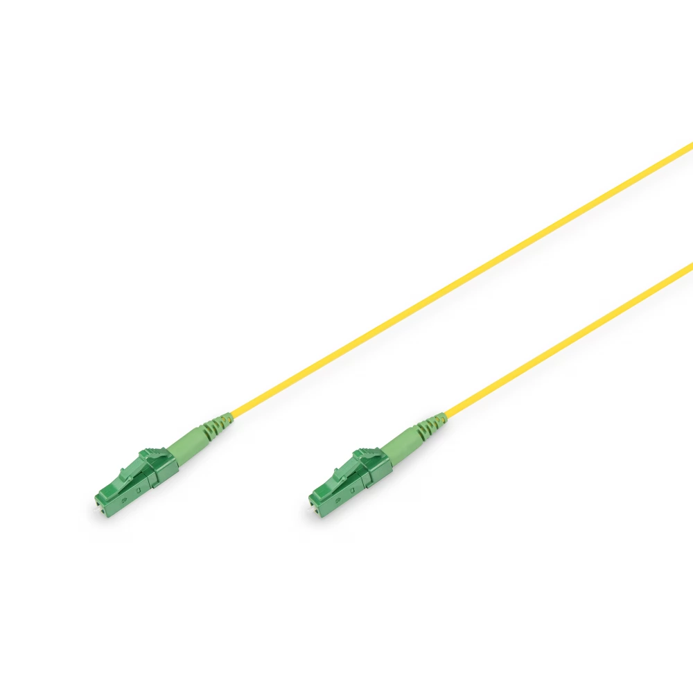 DIGITUS Fiber Optic LC/APC Összekötő Sárga 3m DK-2933-03-APC-SX