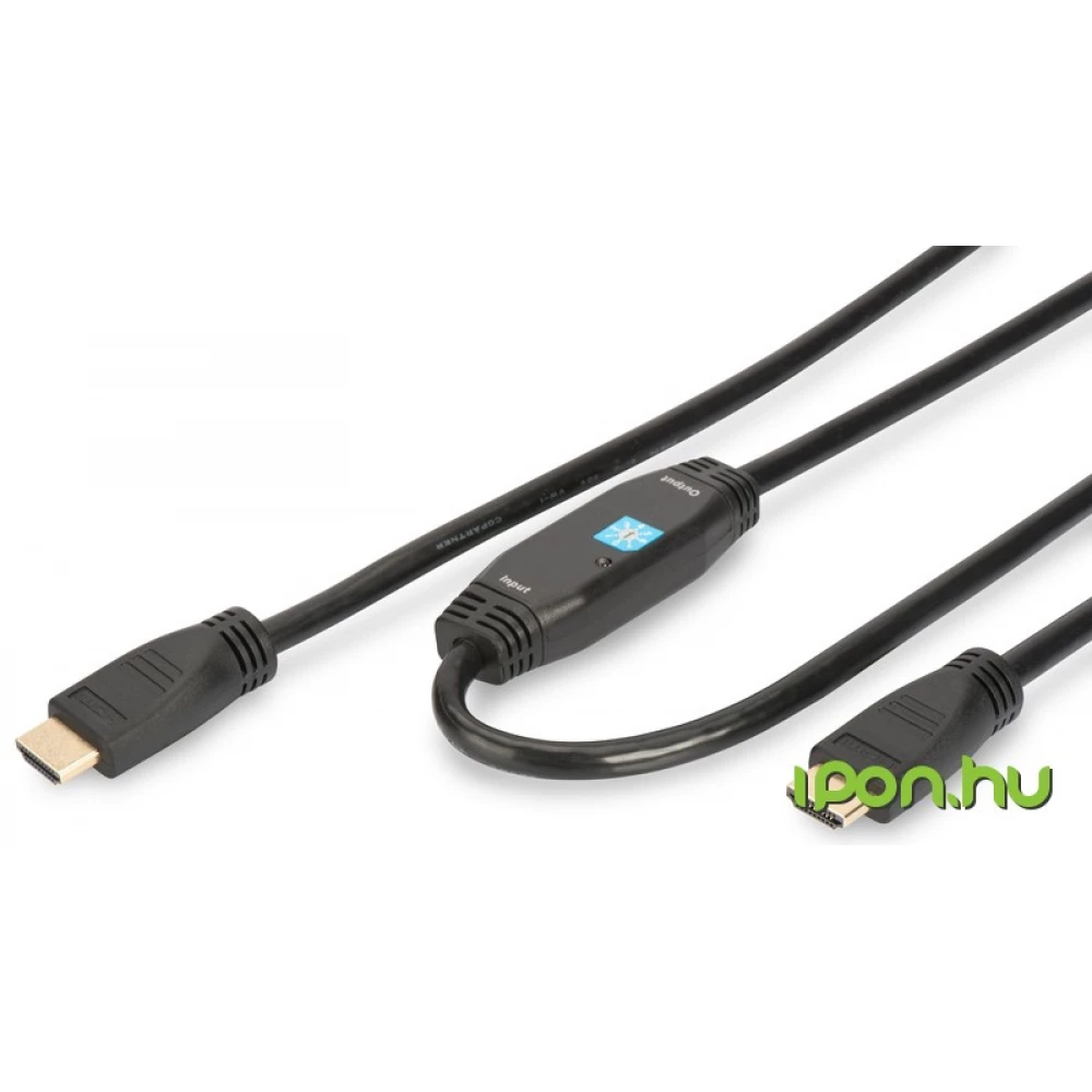 DIGITUS HDMI Összekötő Fekete 10m AK-330105-100-S