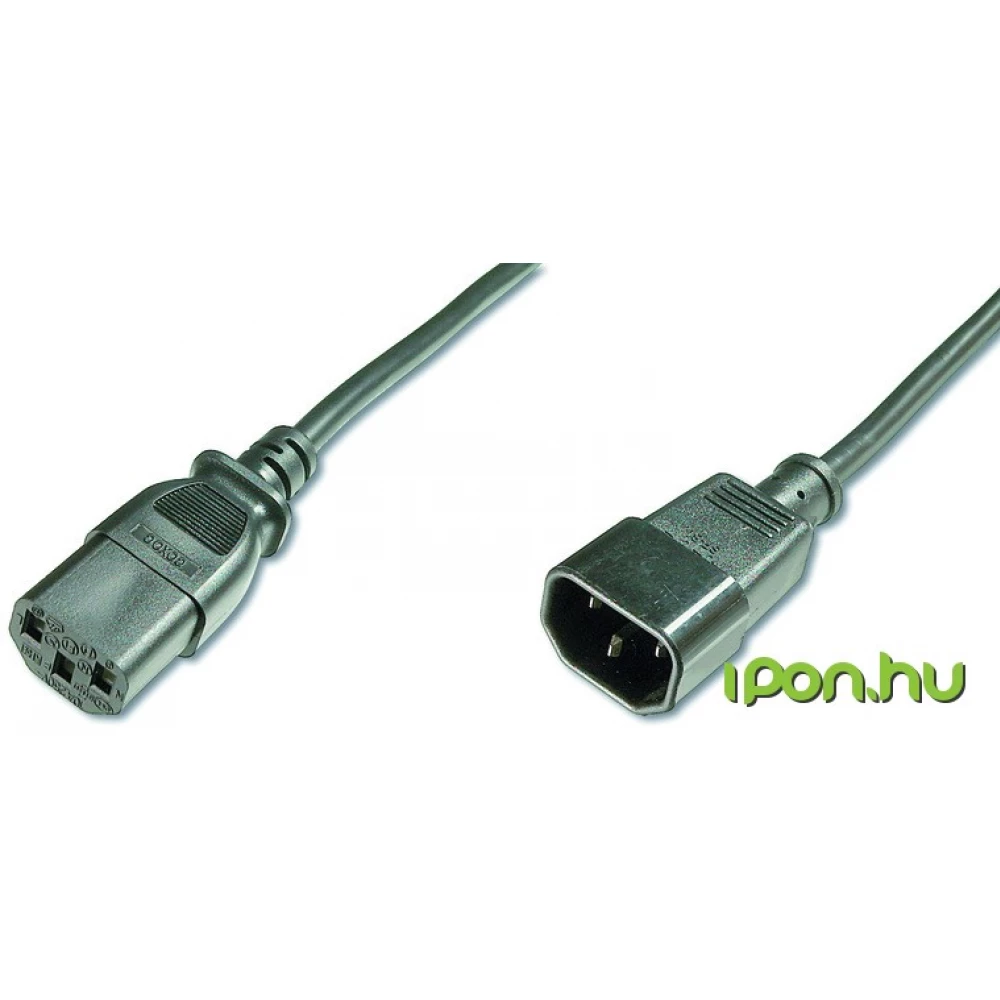 DIGITUS IEC Tápkábel Fekete 5m AK-440201-050-S