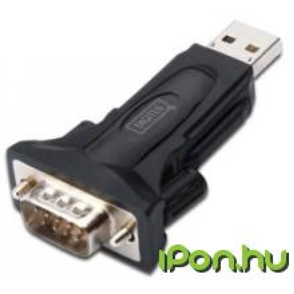 DIGITUS USB Soros Átalakító Fekete 5cm DA-70157